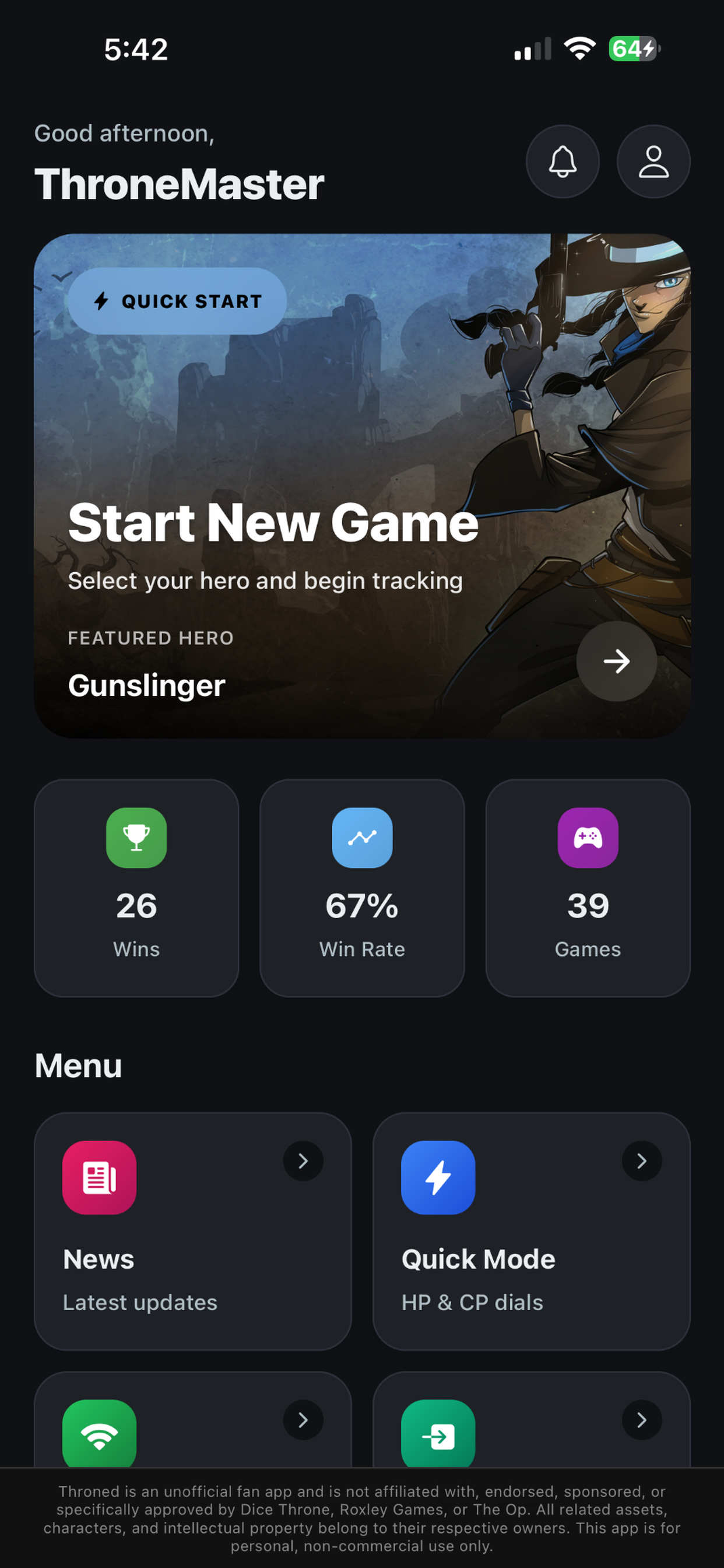 Throned App Preview